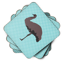 Load image into Gallery viewer, Emu Blue Check Foam Coaster  BB8096FC