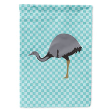 Load image into Gallery viewer, Rhea Blue Check Flag Canvas House Size BB8097CHF