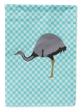 Load image into Gallery viewer, Rhea Blue Check Garden Flag - Outdoor Decorative Yard Flag