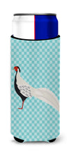Load image into Gallery viewer, Silver Pheasant Blue Check   Hugger for slim cans