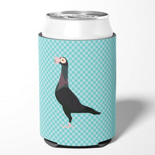Load image into Gallery viewer, English Carrier Pigeon Blue Check Can or Bottle Hugger BB8119CC