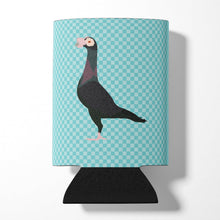 Load image into Gallery viewer, English Carrier Pigeon Blue Check Can or Bottle Hugger BB8119CC