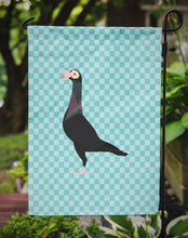 Load image into Gallery viewer, English Carrier Pigeon Blue Check Garden Flag - Outdoor Decorative Yard Flag