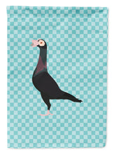 Load image into Gallery viewer, English Carrier Pigeon Blue Check Garden Flag - Outdoor Decorative Yard Flag