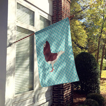 Load image into Gallery viewer, Capuchin Red Pigeon Blue Check Flag Canvas House Size BB8122CHF