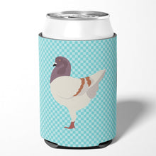 Load image into Gallery viewer, German Modena Pigeon Blue Check Can or Bottle Hugger BB8123CC