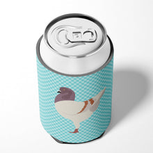 Load image into Gallery viewer, German Modena Pigeon Blue Check Can or Bottle Hugger BB8123CC