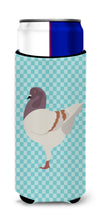 Load image into Gallery viewer, German Modena Pigeon Blue Check   Hugger for slim cans