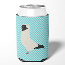 Load image into Gallery viewer, Nun Pigeon Blue Check Can or Bottle Hugger BB8126CC