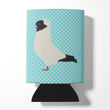 Load image into Gallery viewer, Nun Pigeon Blue Check Can or Bottle Hugger BB8126CC