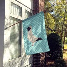 Load image into Gallery viewer, Nun Pigeon Blue Check Flag Canvas House Size BB8126CHF
