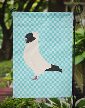 Load image into Gallery viewer, Nun Pigeon Blue Check Garden Flag - Outdoor Decorative Yard Flag