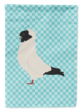 Load image into Gallery viewer, Nun Pigeon Blue Check Garden Flag - Outdoor Decorative Yard Flag