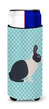 Load image into Gallery viewer, Dutch Rabbit Blue Check   Hugger for slim cans