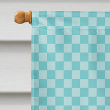 Load image into Gallery viewer, Herwick Sheep Blue Check Flag Canvas House Size BB8144CHF