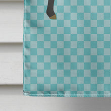 Load image into Gallery viewer, Suffolk Sheep Blue Check Flag Canvas House Size BB8146CHF