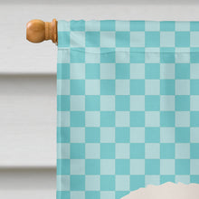 Load image into Gallery viewer, Jacob Sheep Blue Check Flag Canvas House Size BB8149CHF