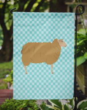 Load image into Gallery viewer, East Friesian Sheep Blue Check Garden Flag - Outdoor Decorative Yard Flag