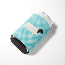 Load image into Gallery viewer, Dorper Sheep Blue Check Can or Bottle Hugger BB8152CC