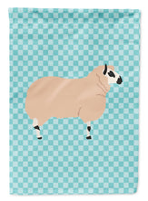 Load image into Gallery viewer, Kerry Hill Sheep Blue Check Garden Flag - Outdoor Decorative Yard Flag