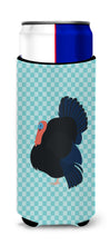 Load image into Gallery viewer, Norfolk Black Turkey Blue Check   Hugger for slim cans