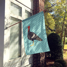 Load image into Gallery viewer, Marragansett Turkey Blue Check Flag Canvas House Size BB8161CHF