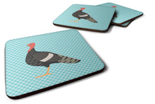 Load image into Gallery viewer, Marragansett Turkey Blue Check Foam Coaster  BB8161FC