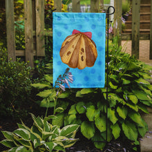 Load image into Gallery viewer, Sea Shell Blue Polkadot Garden Flag - Outdoor Decorative Yard Flag BB8171GF