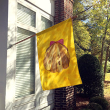 Load image into Gallery viewer, Sea Shell Yellow Polkadot Flag Canvas House Size BB8172CHF