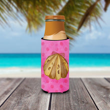 Load image into Gallery viewer, Sea Shell Pink Polkadot   Hugger for slim cans BB8174MUK