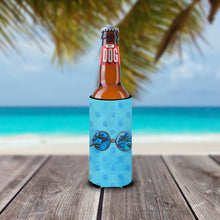 Load image into Gallery viewer, Sunglasses Blue Polkadot   Hugger for slim cans BB8176MUK