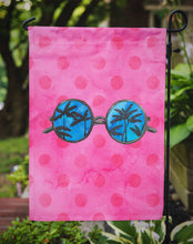 Load image into Gallery viewer, Sunglasses Pink Polkadot Garden Flag - Outdoor Decorative Yard Flag BB8179GF