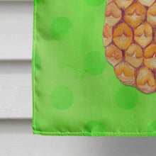 Load image into Gallery viewer, Pineapple Green Polkadot Flag Canvas House Size BB8190CHF