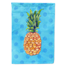 Load image into Gallery viewer, Pineapple Blue Polkadot Flag Canvas House Size BB8191CHF