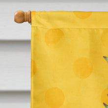 Load image into Gallery viewer, Pineapple Yellow Polkadot Flag Canvas House Size BB8192CHF