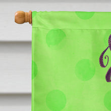 Load image into Gallery viewer, Bikini Swimsuit Green Polkadot Flag Canvas House Size BB8195CHF