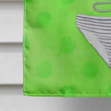 Load image into Gallery viewer, Bikini Swimsuit Green Polkadot Flag Canvas House Size BB8195CHF