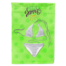 Load image into Gallery viewer, Bikini Swimsuit Green Polkadot Flag Canvas House Size BB8195CHF