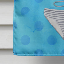 Load image into Gallery viewer, Bikini Swimsuit Blue Polkadot Flag Canvas House Size BB8196CHF