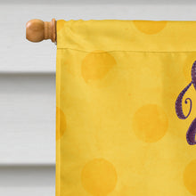 Load image into Gallery viewer, Bikini Swimsuit Yellow Polkadot Flag Canvas House Size BB8197CHF