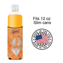 Load image into Gallery viewer, Bikini Swimsuit Orange Polkadot   Hugger for slim cans BB8198MUK