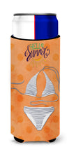 Load image into Gallery viewer, Bikini Swimsuit Orange Polkadot   Hugger for slim cans BB8198MUK