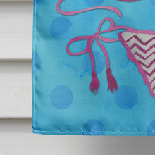 Load image into Gallery viewer, Bikini Swimsuit Blue Polkadot Flag Canvas House Size BB8201CHF