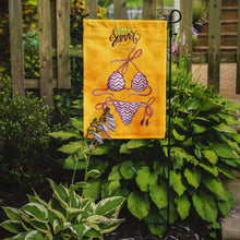 Load image into Gallery viewer, Bikini Swimsuit Yellow Polkadot Garden Flag - Outdoor Decorative Yard Flag BB8202GF