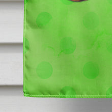 Load image into Gallery viewer, Beach Sunglasses Green Polkadot Flag Canvas House Size BB8205CHF