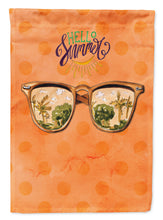 Load image into Gallery viewer, Beach Sunglasses Orange Polkadot Garden Flag - Outdoor Decorative Yard Flag BB8208GF