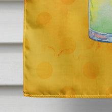 Load image into Gallery viewer, Umberella Cocktail Yellow Polkadot Flag Canvas House Size BB8212CHF