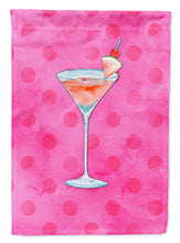 Load image into Gallery viewer, Summer Martini Pink Polkadot Garden Flag - Outdoor Decorative Yard Flag BB8219GF