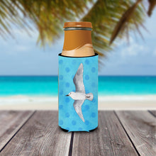 Load image into Gallery viewer, Sea Gull Blue Polkadot   Hugger for slim cans BB8226MUK