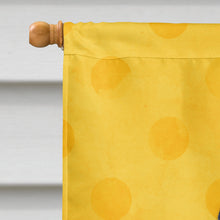 Load image into Gallery viewer, Sea Gull Yellow Polkadot Flag Canvas House Size BB8227CHF